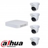 Dahua set 4-kanaals IP NVR + 4 x 4MP IP TIOC camera IP67