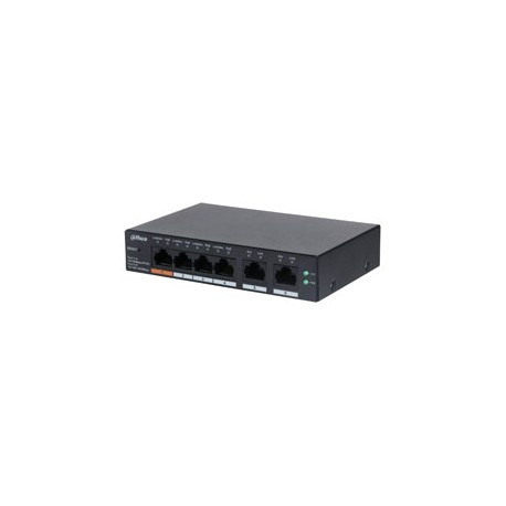 Dahua DH-CS4006-4ET-60 6-poorts cloudbeheerde desktopswitch met 4-poorts PoE