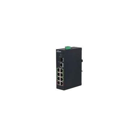 Dahua DH-LR2110-8ET-120-V2 switch 8 ports ePoE 1*100/1000 Base-T,1*1000 Base-X (fiber),8*10/100 Base-T