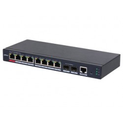 Dahua DH-S4210-8GT-110 10-poorts beheerde gigabit-switch met 8-poorts PoE