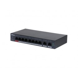 Dahua DH-CS4010-8ET-110 10-poorts cloudbeheerde desktopswitch met 8-poorts PoE