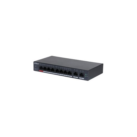 Dahua DH-CS4010-8ET-110 10-poorts cloudbeheerde desktopswitch met 8-poorts PoE