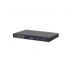 Dahua DH-LR2218-16ET-240-V2 web managed switch 16 poorts met ePoE, 16*10/100 Base-T