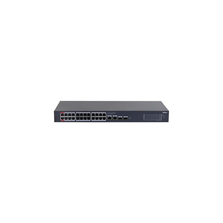 Dahua DH-CS4228-24GT-375 28-poorts cloudbeheerde Gigabit desktopswitch met 24-poorts PoE