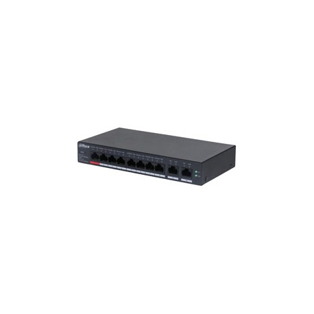 Dahua DH-CS4010-8GT-110 10-poorts cloudbeheerde Gigabit desktopswitch met 8-poorts PoE