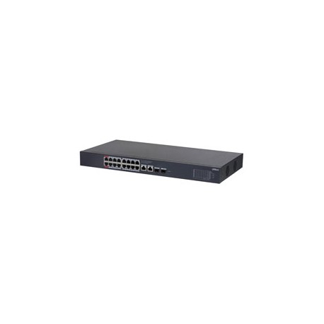 Dahua DH-CS4220-16GT-240 20-poorts cloudbeheerde Gigabit desktopswitch met 16-poorts PoE