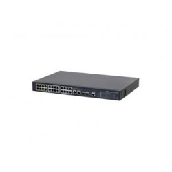 Dahua DH-LR2226-24ET-360-V2 web managed switch 24 poorts met ePoE, 24 x 10/100 Base-T