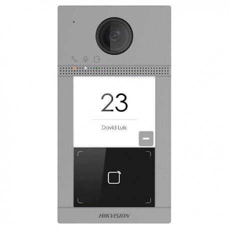 Hikvision DS-KV8113-WME1/FLUSH (C), Villa Door Station, 1 Beldrukker, Inbouw